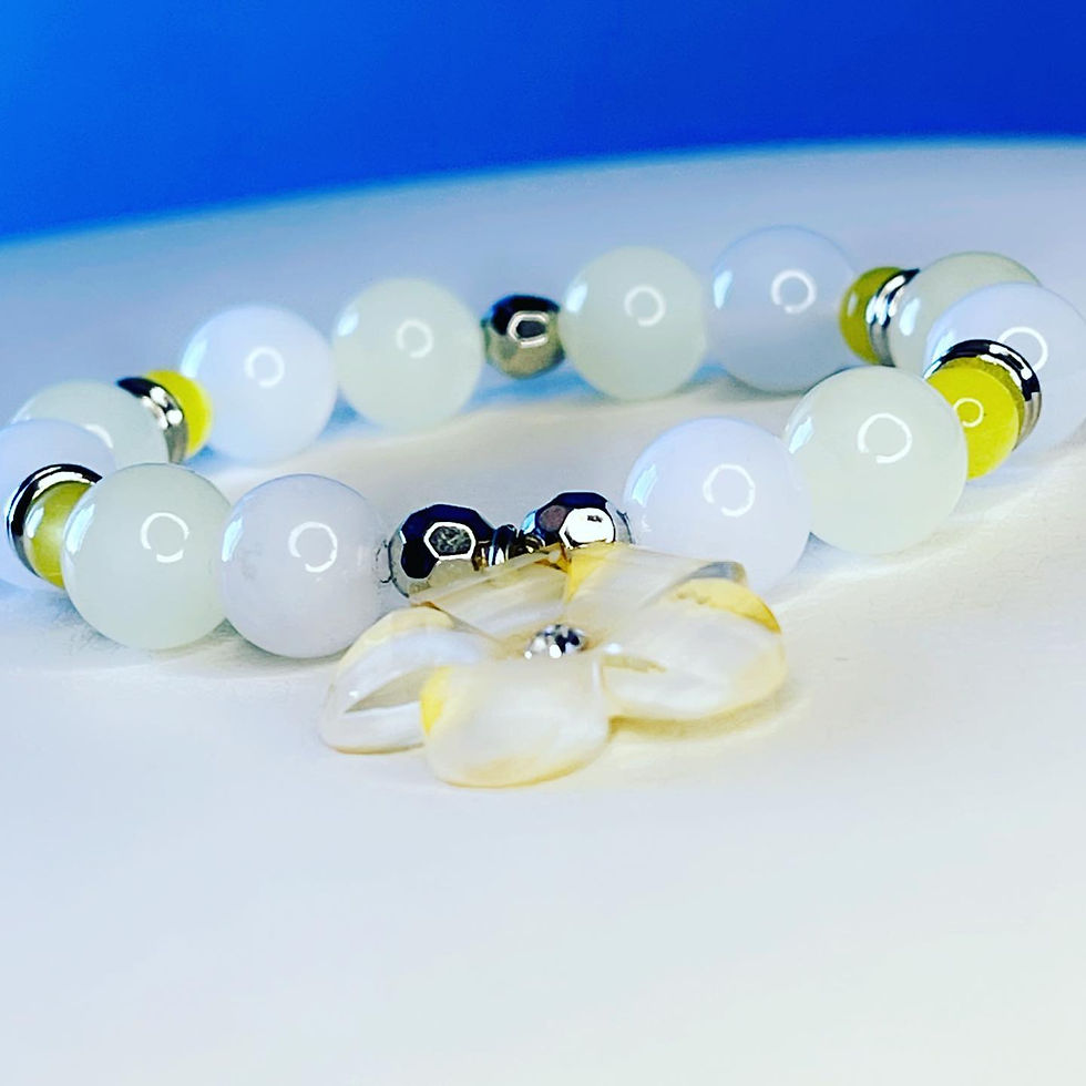Thumbnail: Hawaiian 🌺 Breeze Acrylic charm bracelet