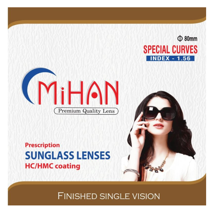 Tròng kính râm cận/loạn đa sắc MIHAN Premium Quality 1.56