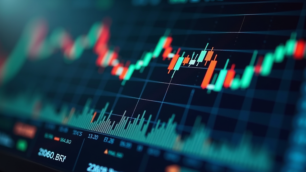 Eye-level view of a cryptocurrency trading platform interface