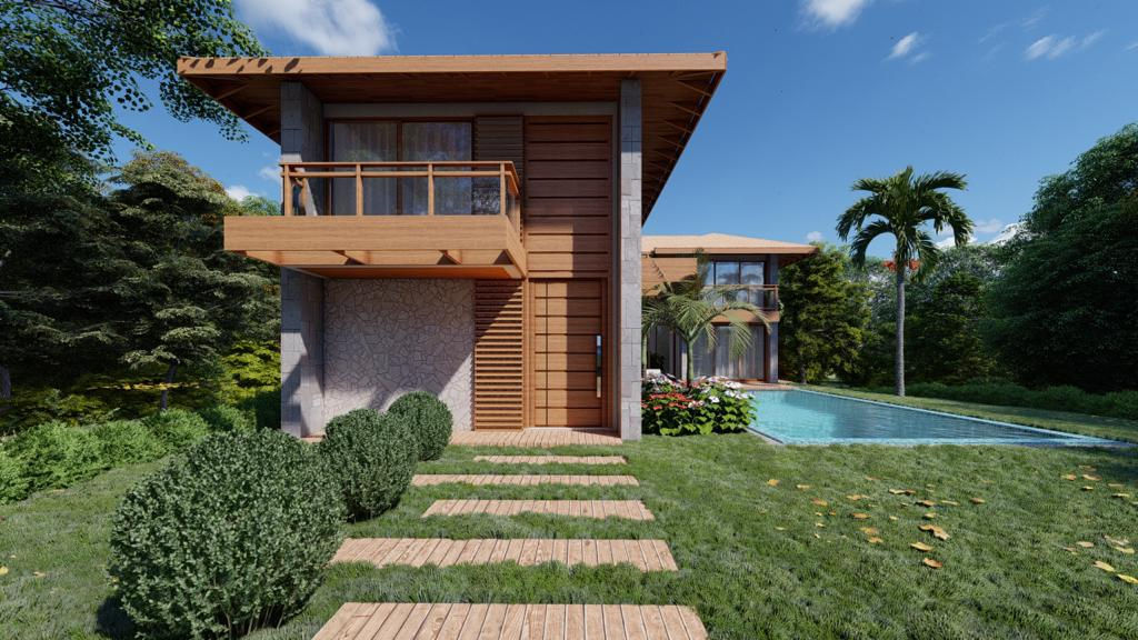 Magnífica casa com 5 suítes na Praia do Forte, Litoral Norte da Bahia.