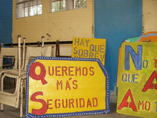 Queremos más seguridad