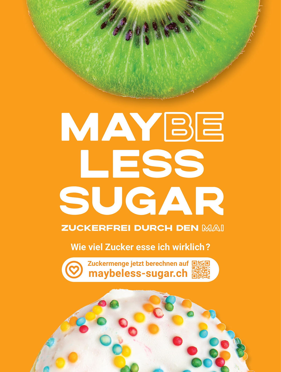 "MAYbe Less Sugar"- Kampagne im Mai