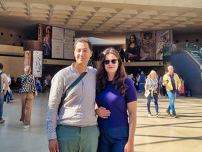 Souhail and Toma - arabic Guide at The Louvre Paris