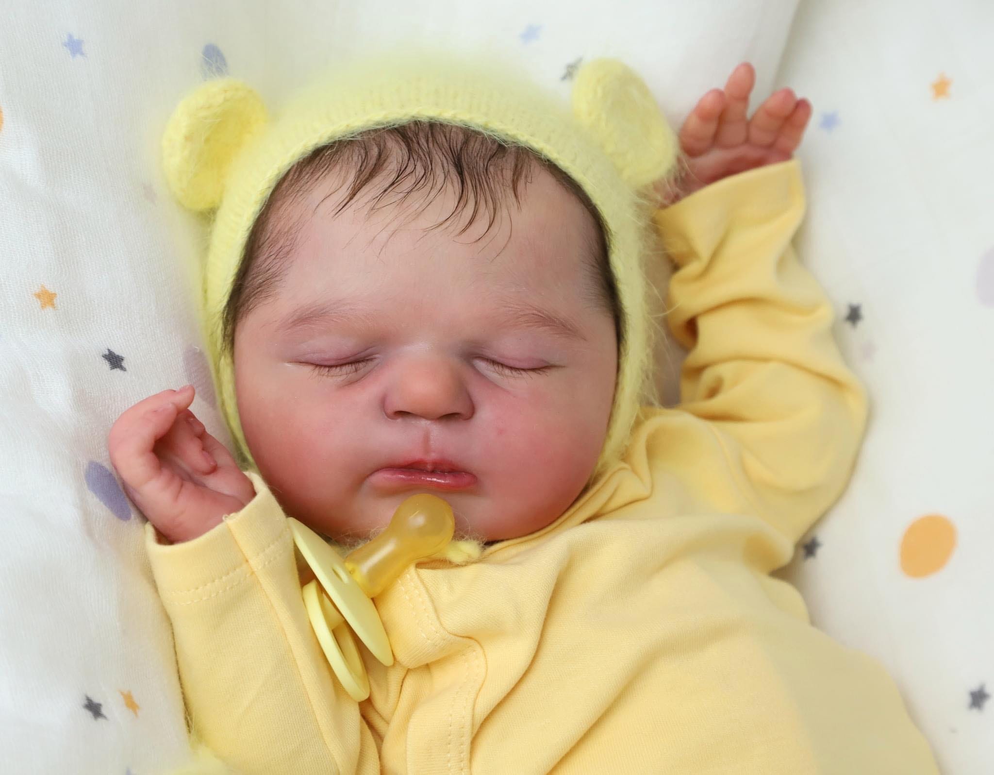Winnie original reborn doll sculpt by Cassie Ann Love