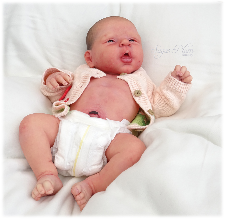 Estella original reborn doll sculpt by Cassie Ann Love