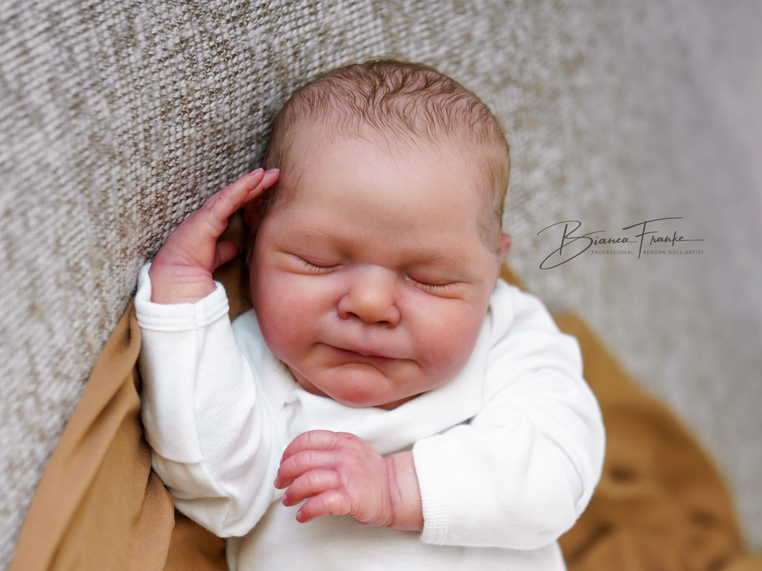 Samuel original reborn doll sculpt by Cassie Ann Love