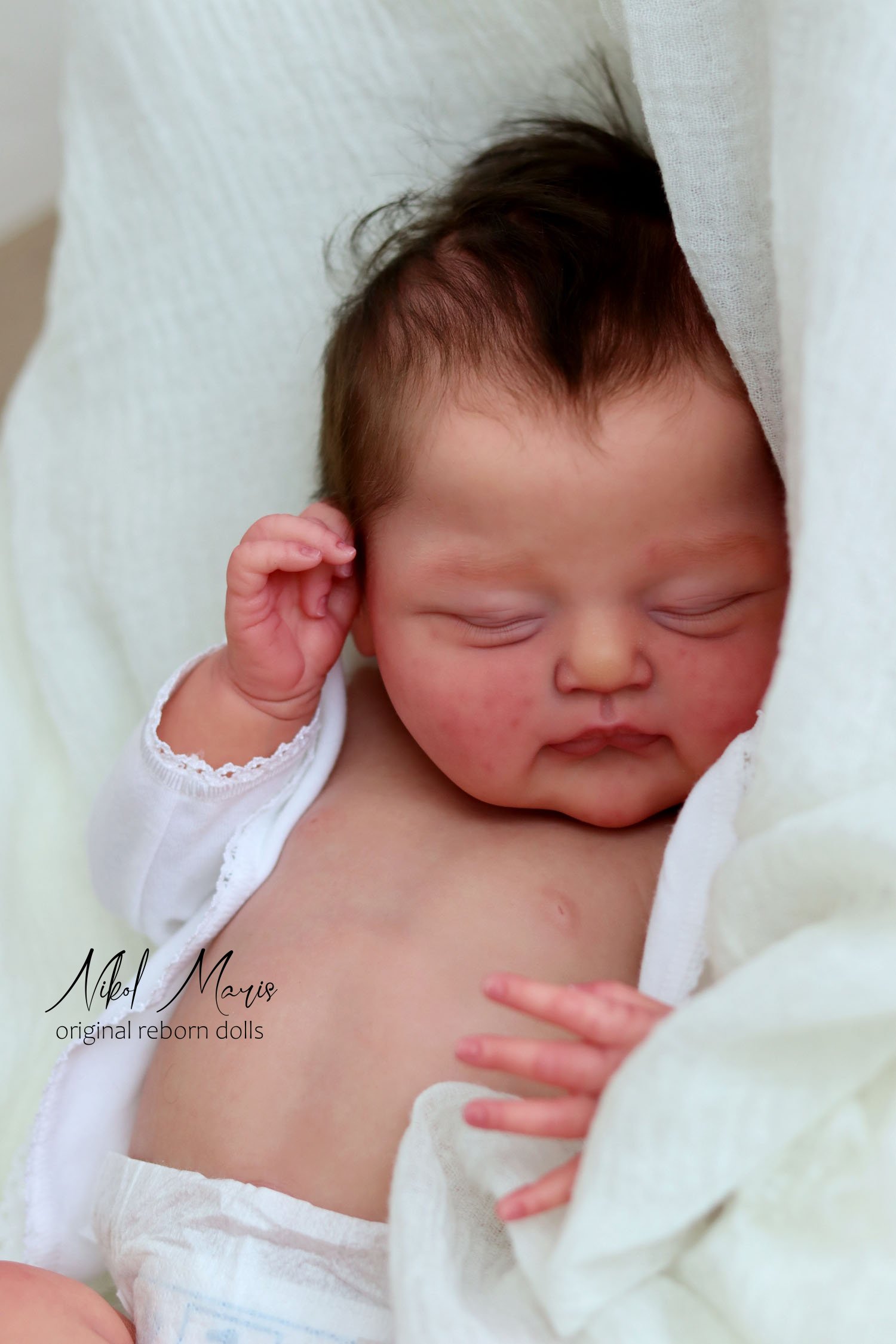 Immy original reborn doll sculpt by Cassie Ann Love