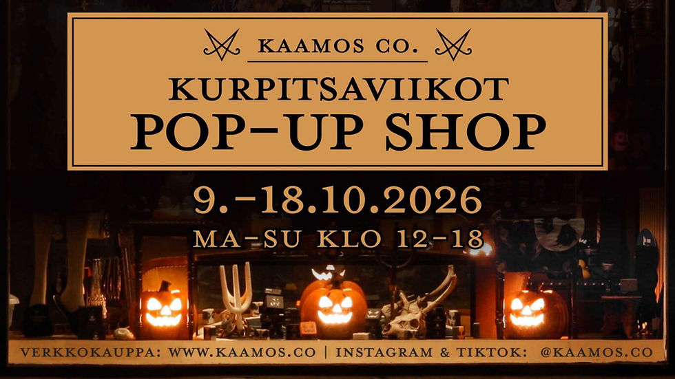 Kaamos Co. Pop Up Shop at Pumpkin Weeks