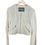 Thumbnail:  Bagatelle NYC White leather Pinholes Women Cropped jacket Size:S  