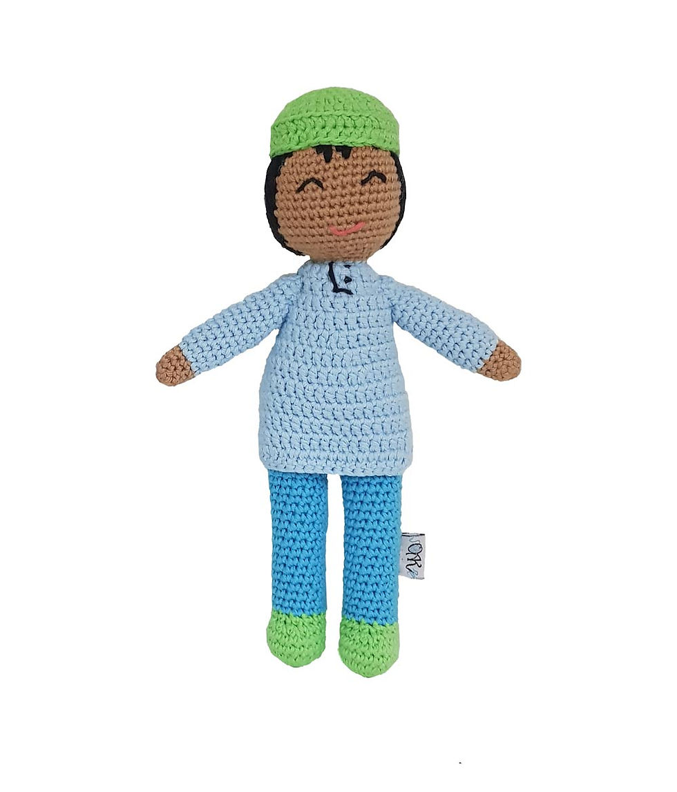 Crochet Boy Puppet 