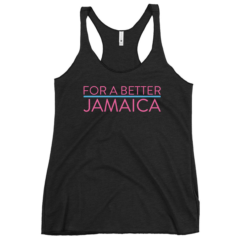 Thumbnail: For A Better Jamaica Racerback Tank