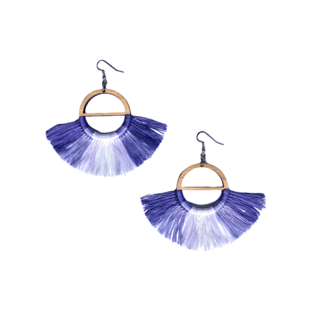 Bamboo & Cotton Thread - Shades of Purple