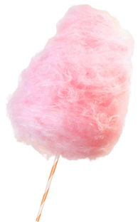 Pink And Fresh Cotton Candy Decorative P