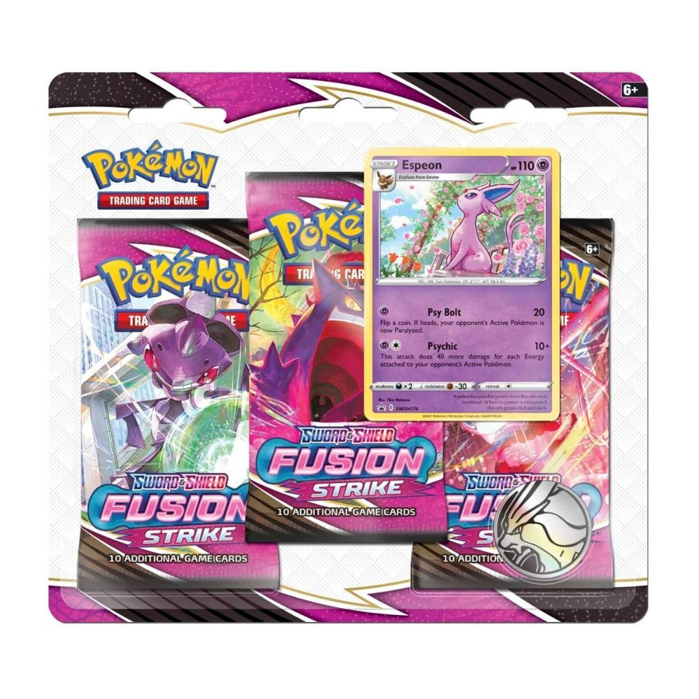 Fusion Strike 3 Pack Blister (Espeon)