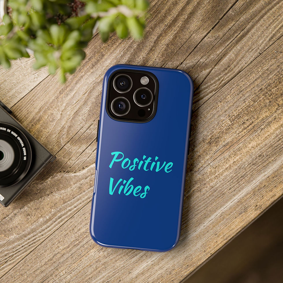 Thumbnail: Positive Vibes Phone Case – Tough, Stylish, and Uplifting