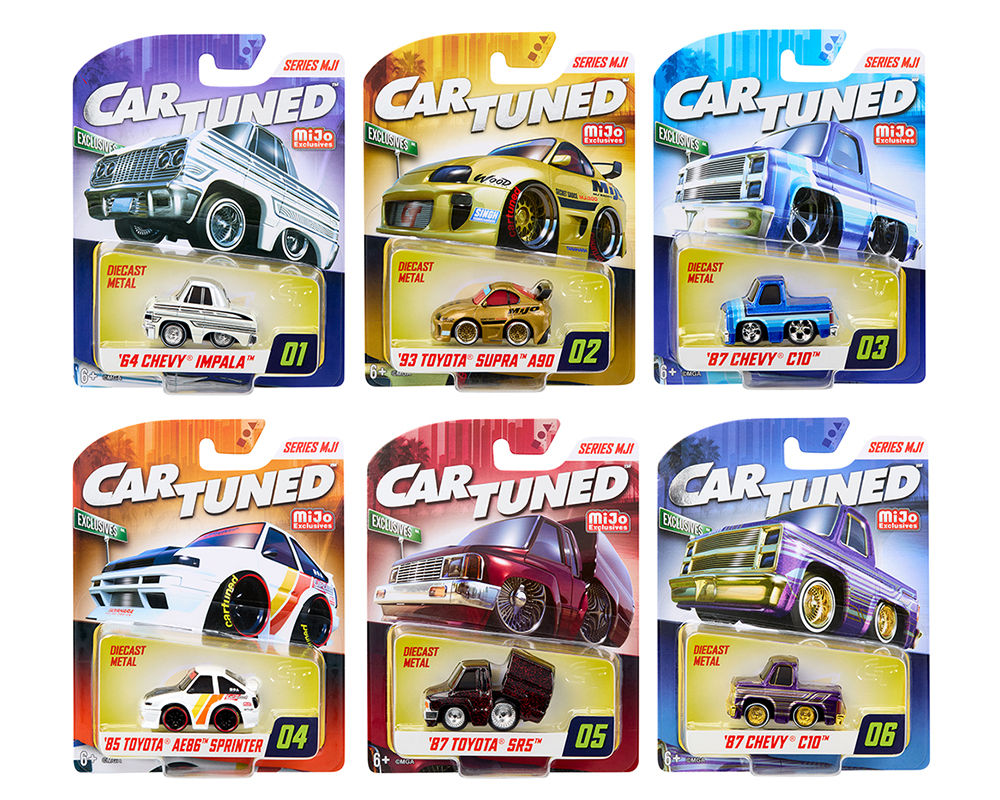 CarTuned 1:64 Mijo Exclusives Series MJ1 Set of 6