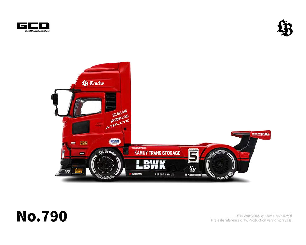 Thumbnail: (Preorder) GCD 1:64 LBWK UD Quon 2022 Super Silhouette -Red – Special Edition –