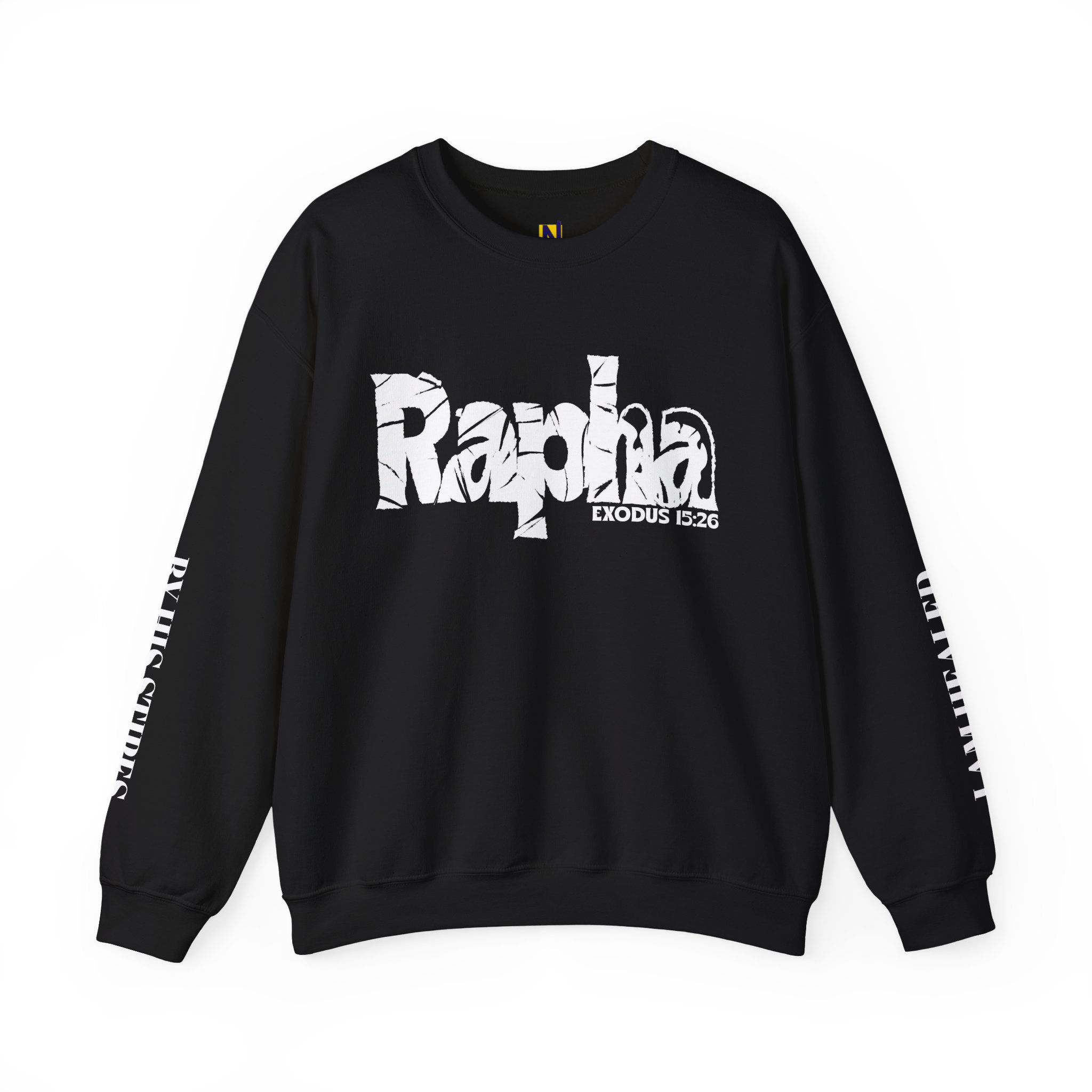 Crewneck Sweatshirt - Jehovah Rapha Healing Design