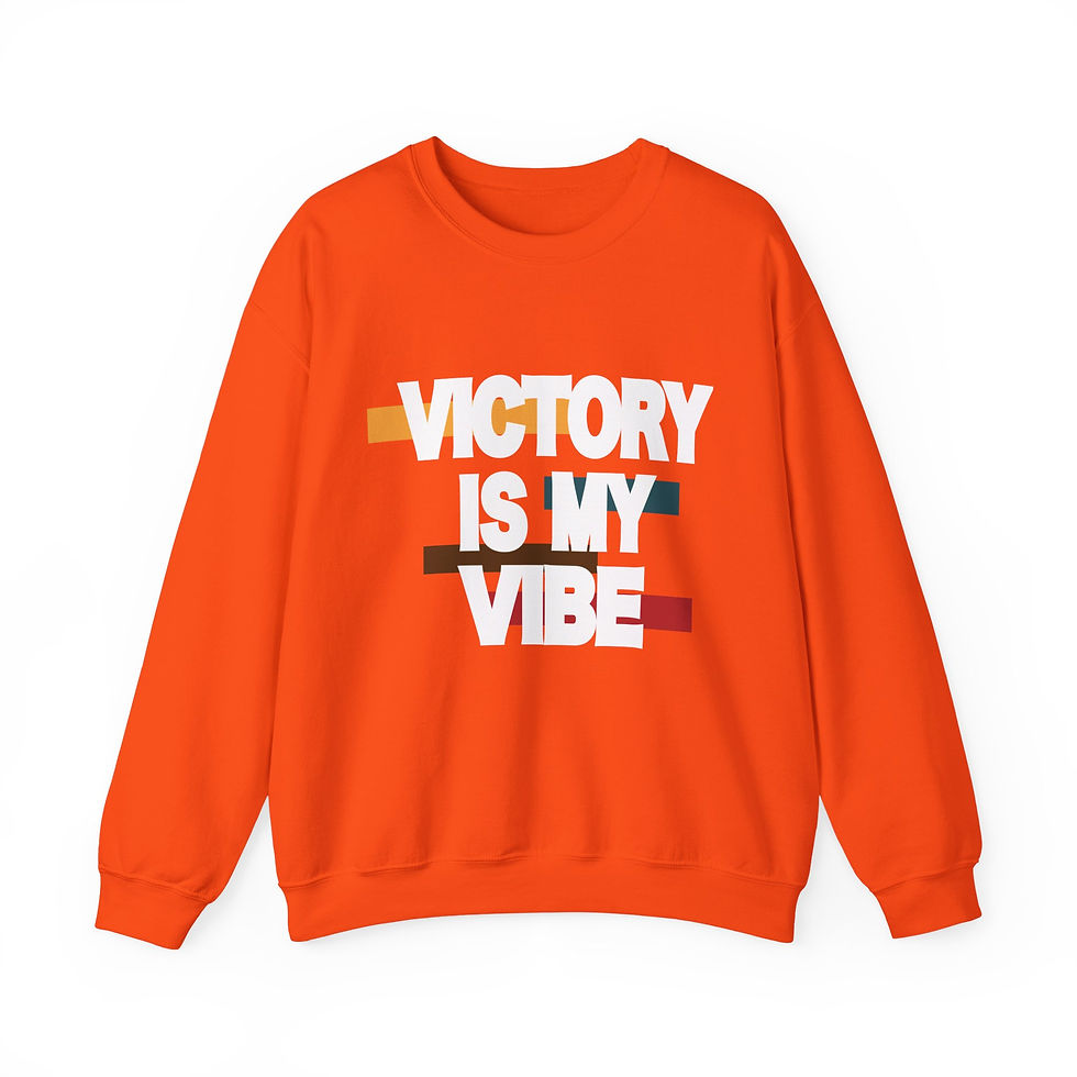Thumbnail: Victory Is My Vibe Crewneck Sweatshirt