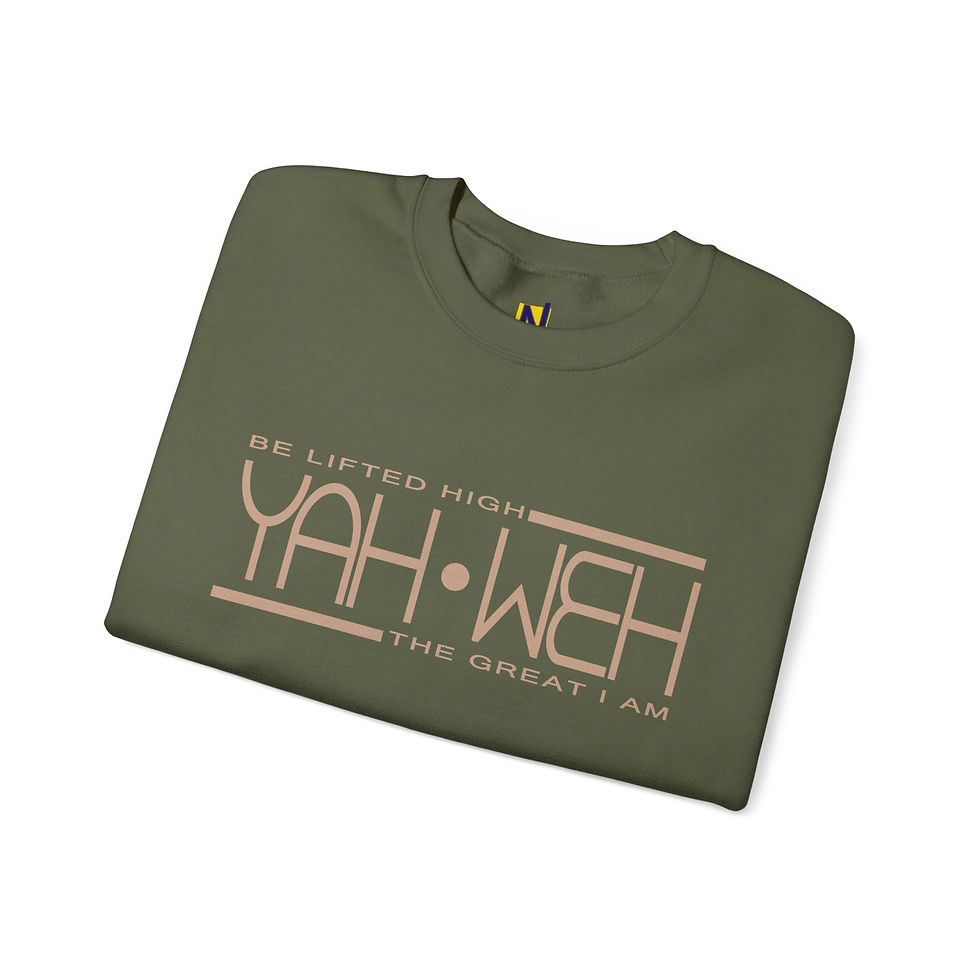 Thumbnail: Yahweh Unisex Crewneck Sweatshirt