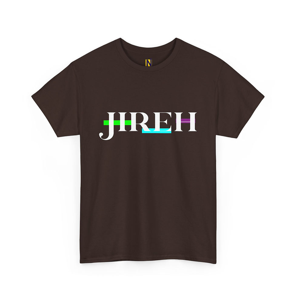 Thumbnail: JIREH Minimalist Unisex Cotton T-Shirt