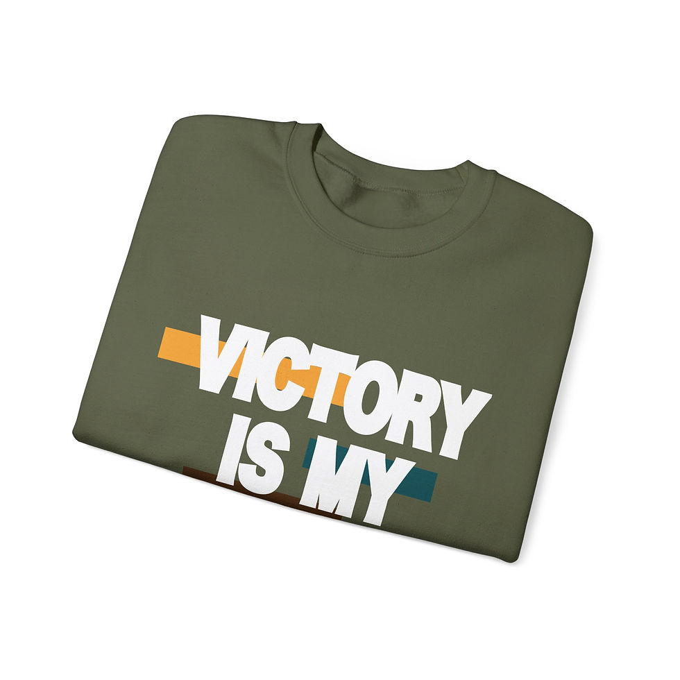 Thumbnail: Victory Is My Vibe Crewneck Sweatshirt