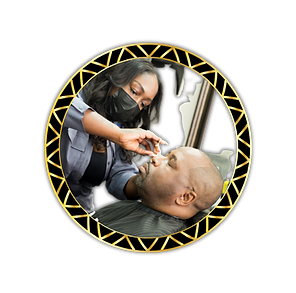 ms sabrae cutting hair