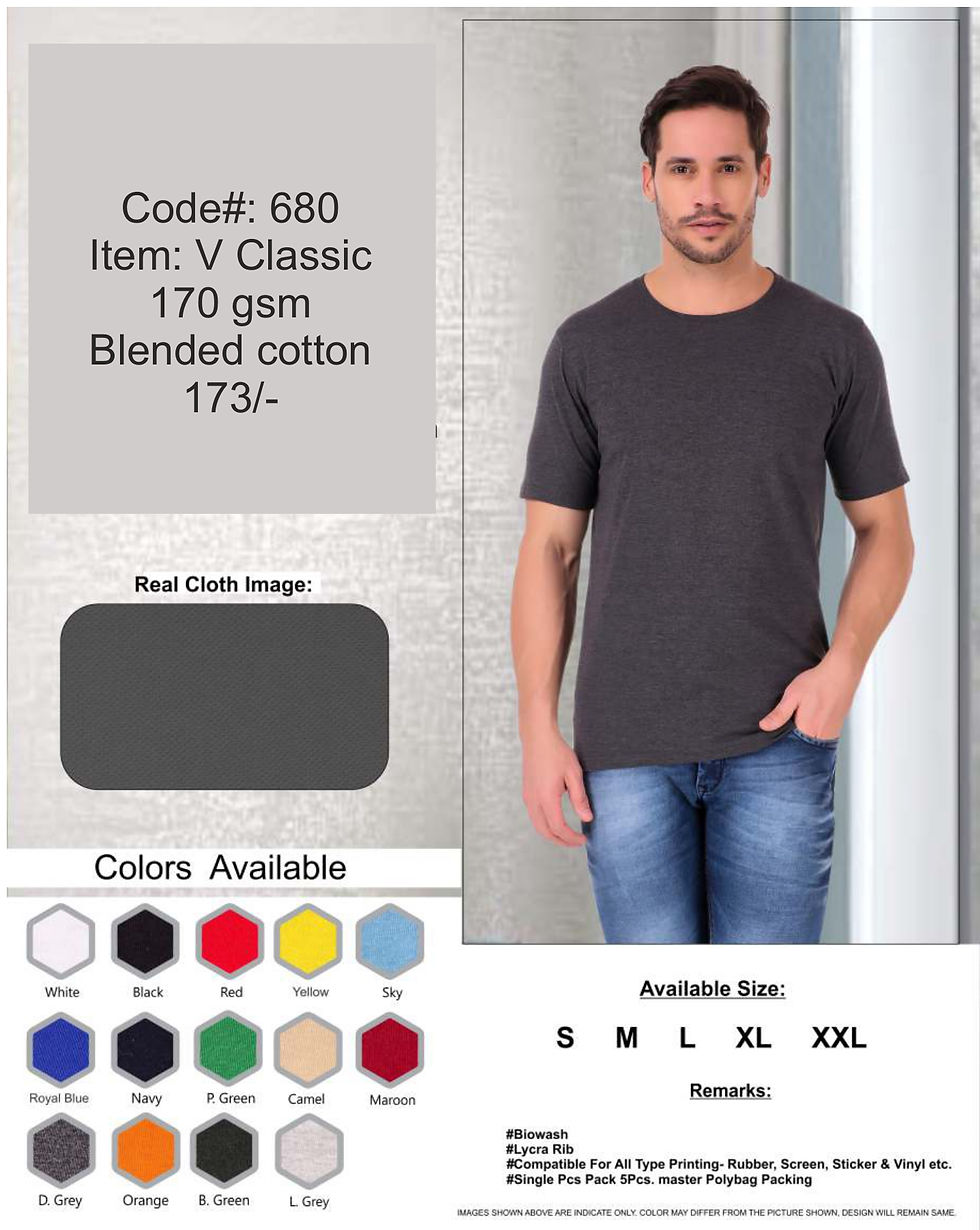 Thumbnail: Crew Neck T Shirts