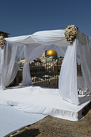 Tour in der Jerusalemer Altstadt: Blick auf den Felsendom