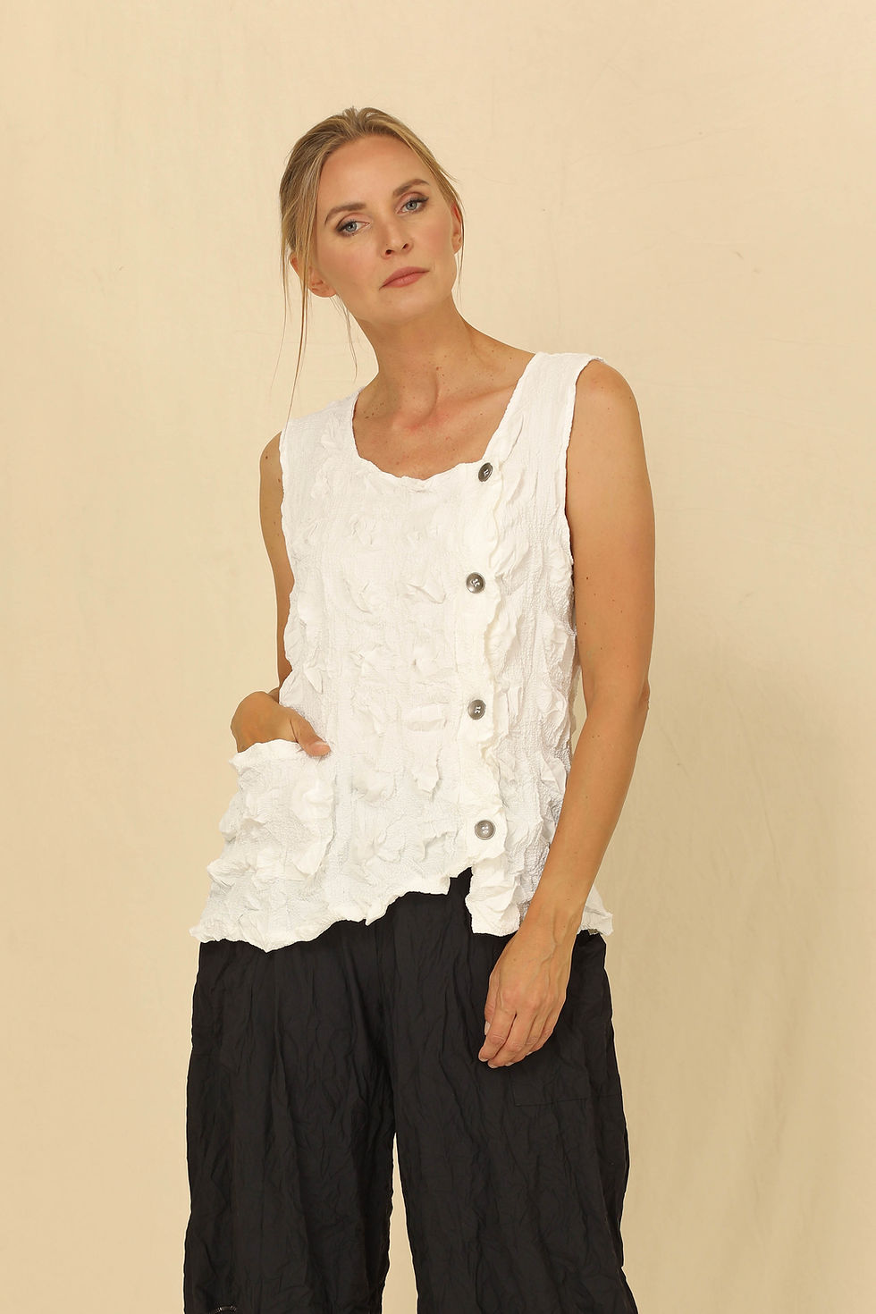 Thumbnail: Cora Vest Topper - T74225