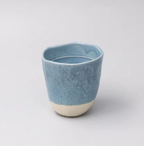 MADE IN JAPAN Lopsided Mug 275ml Topaz Glaze