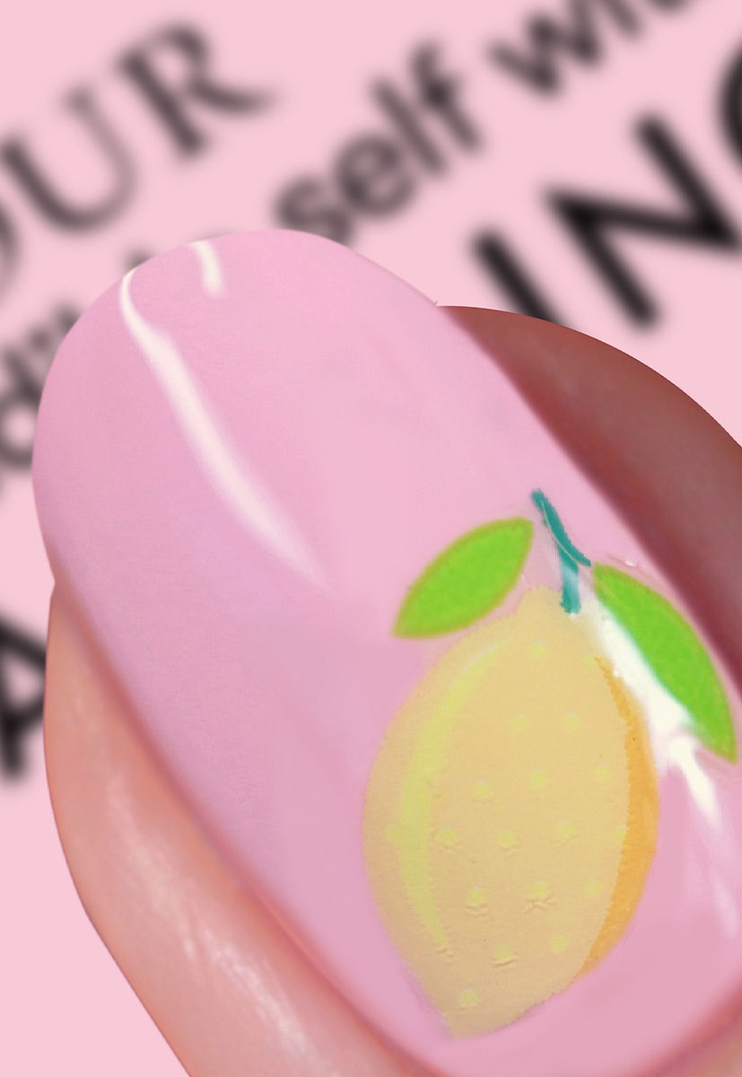 Thumbnail: NAILS INC Live Your Zest Life Nail Polish and Stickers Set