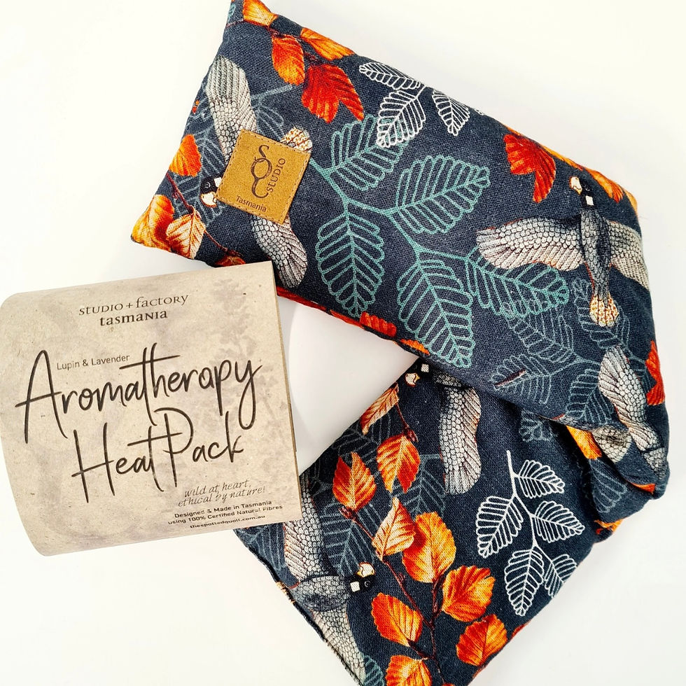 Thumbnail: The Spotted Quoll Aromatherapy Heat/Cold pack –  Lupin & Lavender, Long
