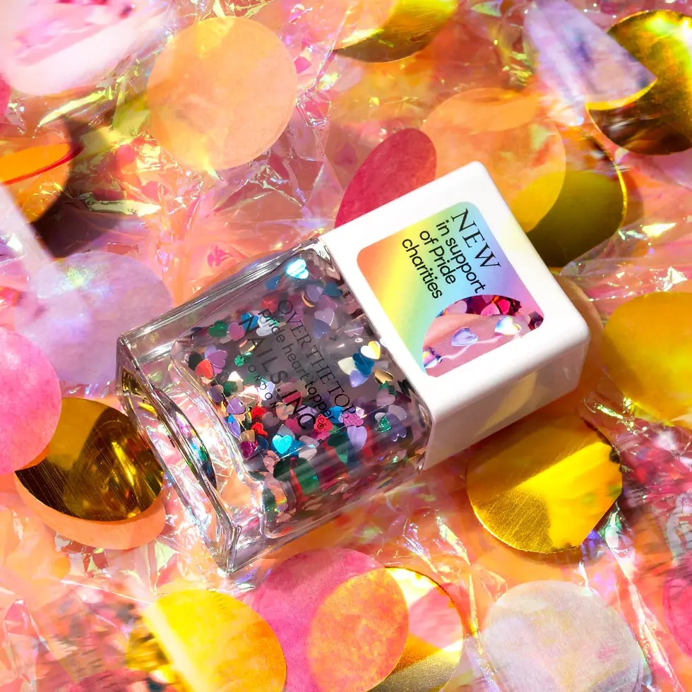 Thumbnail: Nails Inc  Nail Polish Confetti Topper - Love In Sequins