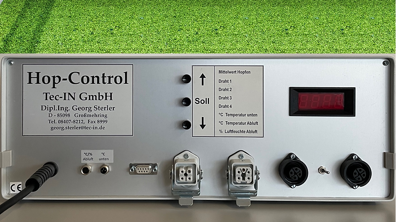 Hop-Control quattro mit Hopfen Prozentanzeige