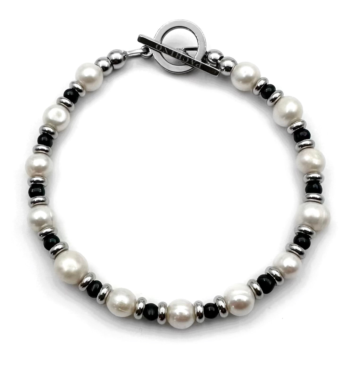 PEARLS 40 - DARK BLUE - WHITE