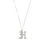 תמונה ממוזערת: Clean Necklace x Letter pendant - Silver 925