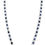 תמונה ממוזערת: 4 MM Tenis Necklace - Silver - Royal Blue