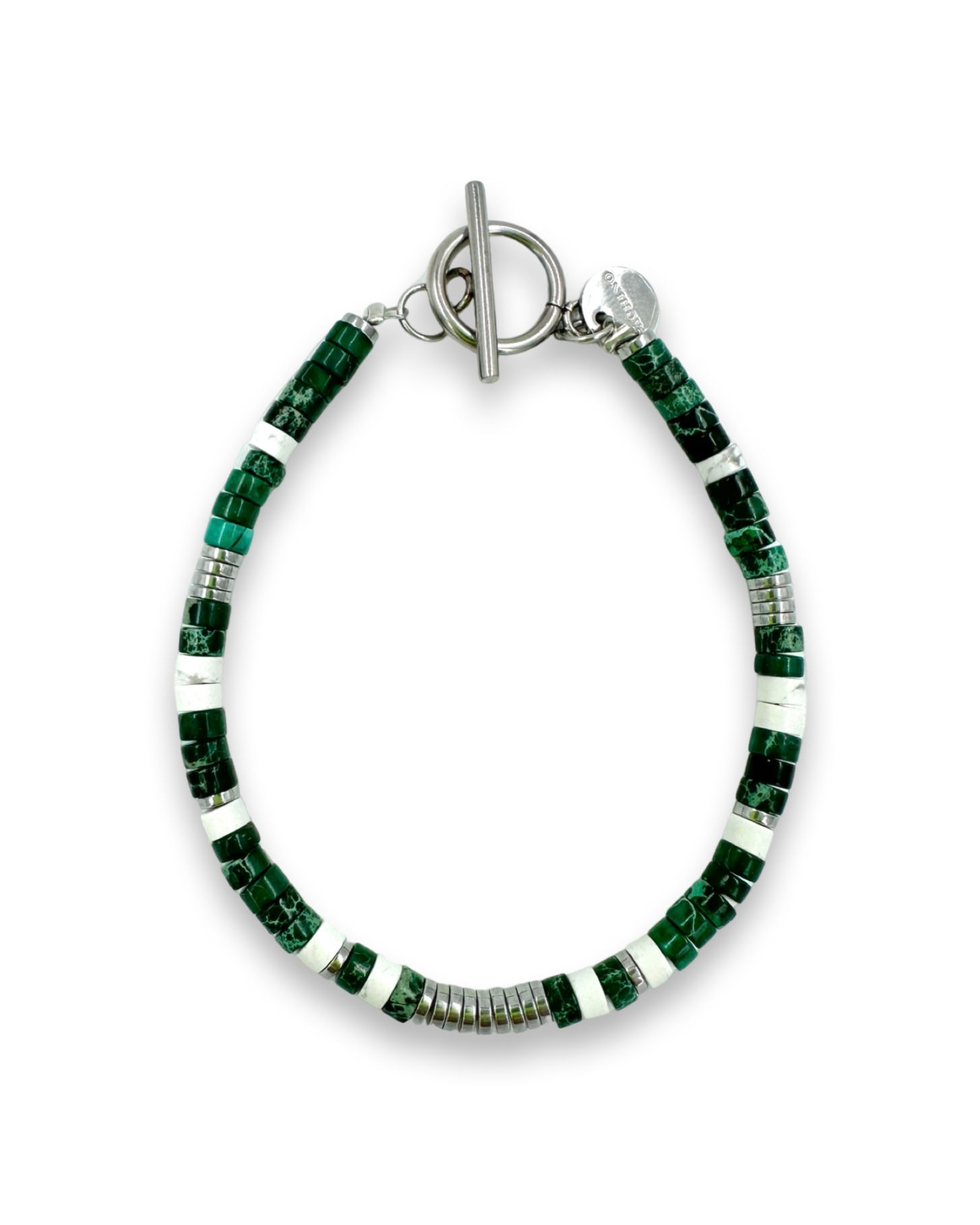 AKRA T STONE - GREEN X WHITE 