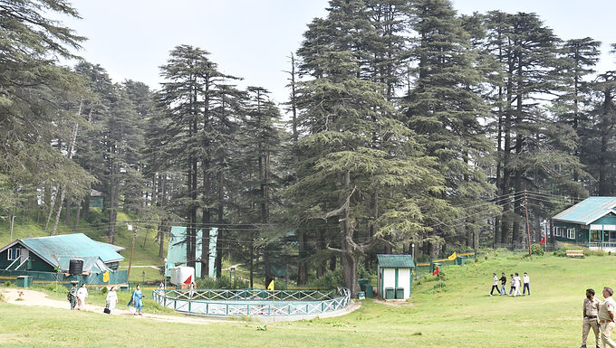 Skiing at Patnitop
