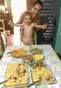Almoço na casa da tia