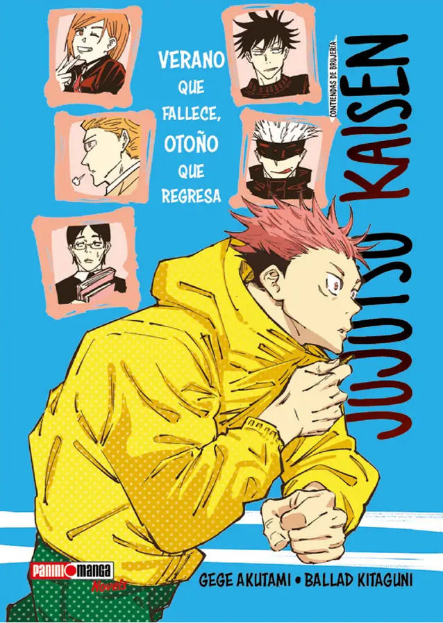 Jujutsu Kaisen Yuku Natsu To Kaeru Aki Novela Ligera