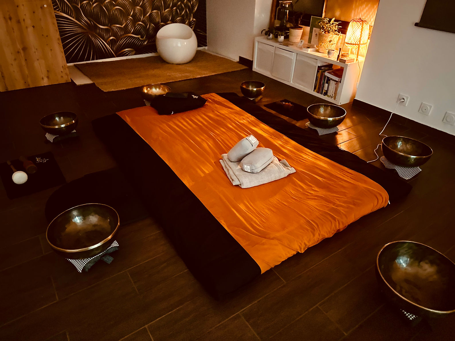 Massage sonore aux bols tibétains