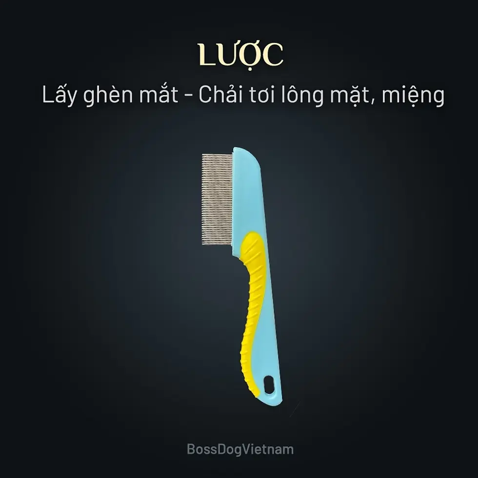 Thumbnail: Lược chải lông chó mèo - Chải lông mặt cún | BossDog