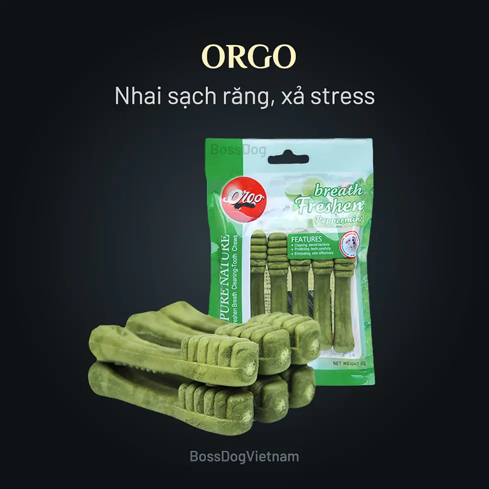 Thumbnail: Xương gặm sạch răng - Giảm hôi miệng| BossDog