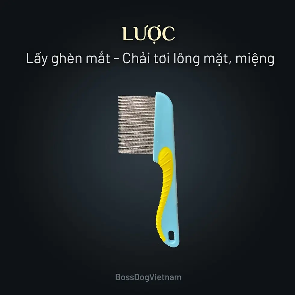 Thumbnail: Lược chải lông chó mèo - Chải lông mặt cún | BossDog