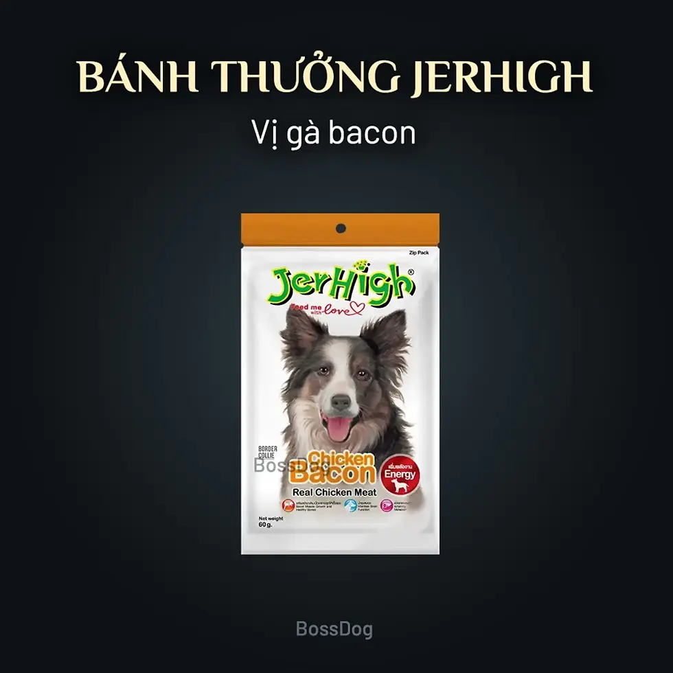 Thumbnail: Bánh thưởng cho chó JerHigh Chews - Snack thưởng cho thú cưng | BossDog