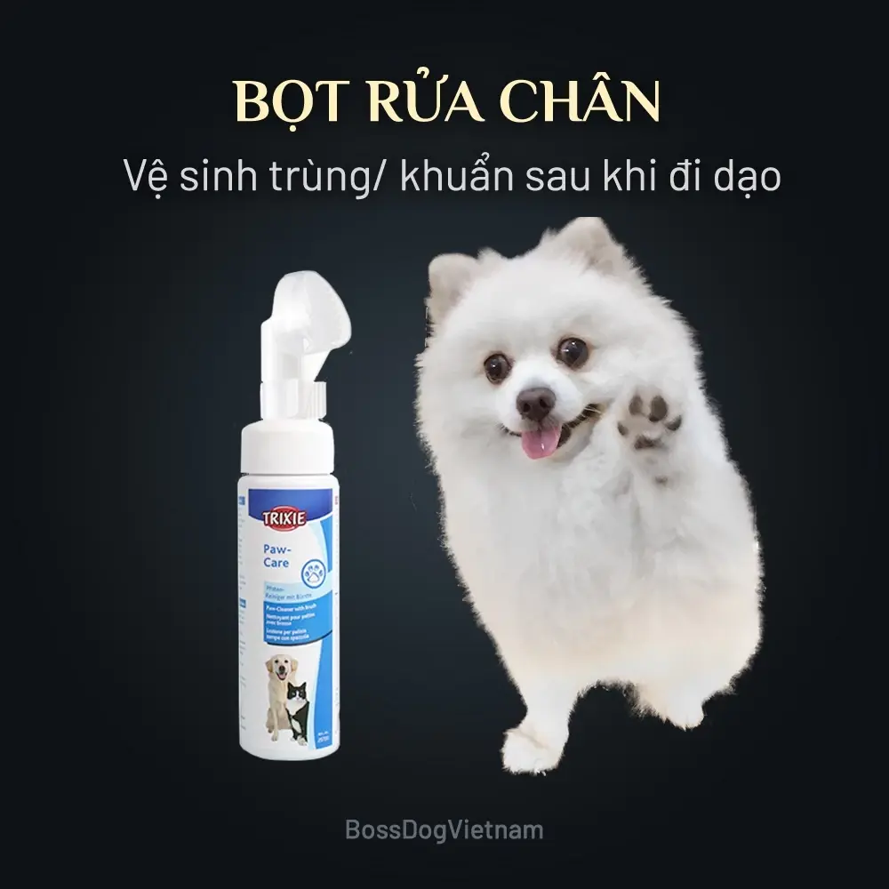 Bình xịt rửa vệ sinh chân Paw-Care cho cún| BossDog