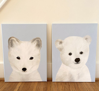 Example of Baby Animal Painting