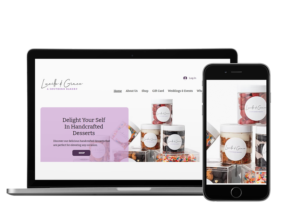 bakery web design